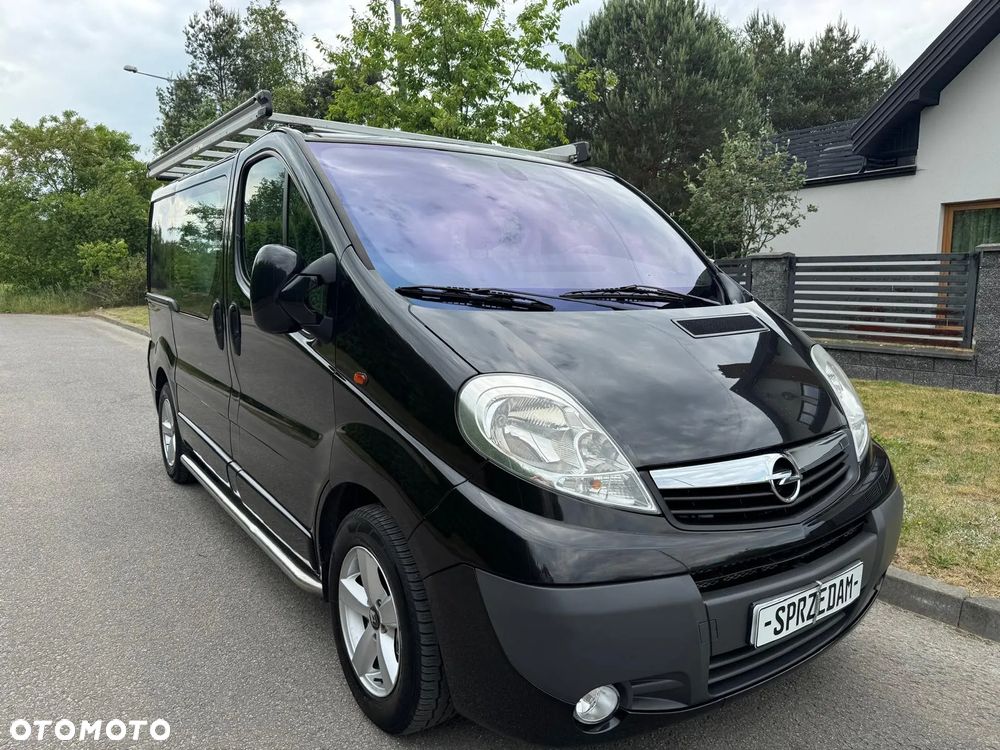 Opel VIVARO Klima Elektryka Duża Navi Tempomat Dubel Kabina Brygadówka 6os Hak Rury Pdc - 3