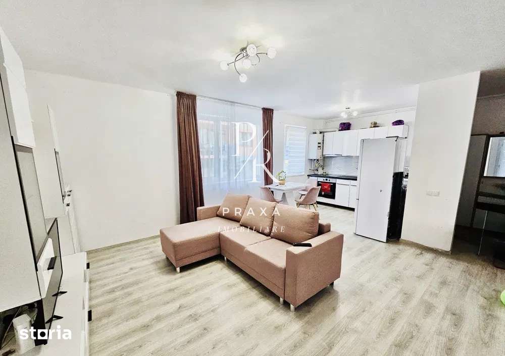 Apartament 2 camere, 53 mp, incalzire in pardoseala, garaj, Teilor Flo — fotografia 1