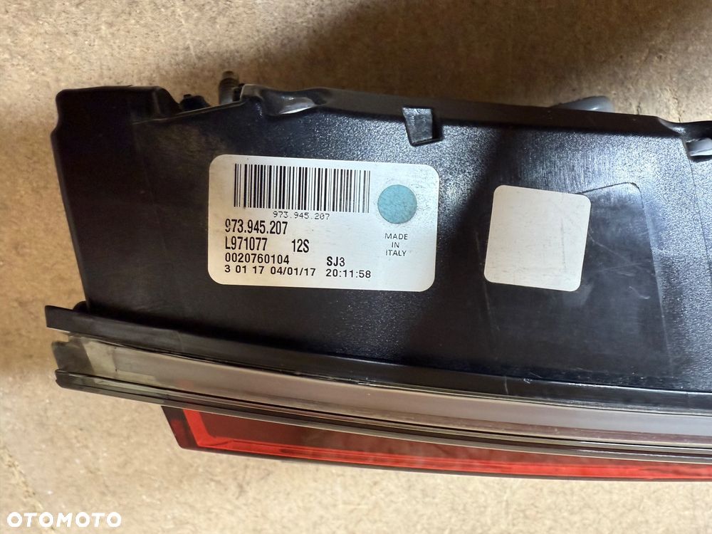PORSCHE PANAMERA II 971 973  LAMPA LED LEWA TYŁ EUROPA CIEMNA 973945207 - 9