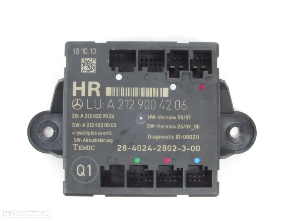 MODULO PORTA Direito/Trás Seminovo/ Original MERCEDES-BENZ C-CLASS (W204)/MERCED... - 1