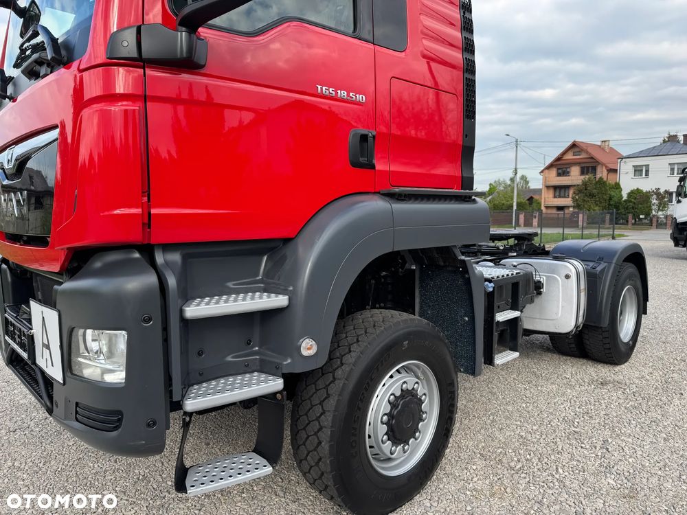 MAN TGS 18.510, 4x4 - REDUKTOR / STAŁY NAPĘD, HYDRAULIKA, - 14
