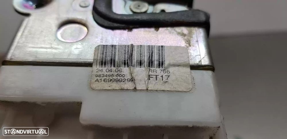 FECHADURA PORTA TRASEIRA DIREITA MERCEDES-BENZ CLASSE B 2006 -A1697301635 - 4