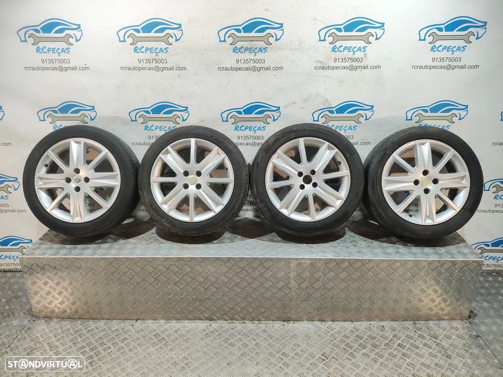 - Conjunto Jantes 17 Originais Renault Megane 2 MK2 6,5J ET49 4x100 - 1