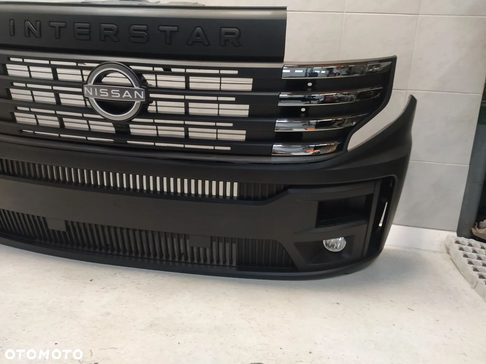 NISSAN INTERSTAR 2025- ZDERZAK PRZÓD PRZEDNI GRILL ATRAPA CHŁODNICY 6xPDC HALOGENY KOMPLET NOWY ORYGINAŁ - 11