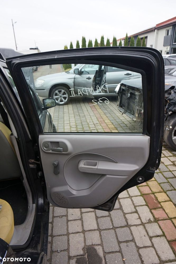 DRZWI TYLNE PRAWE PANDA II 632  CZARNY FIAT 2003-2012 - 8