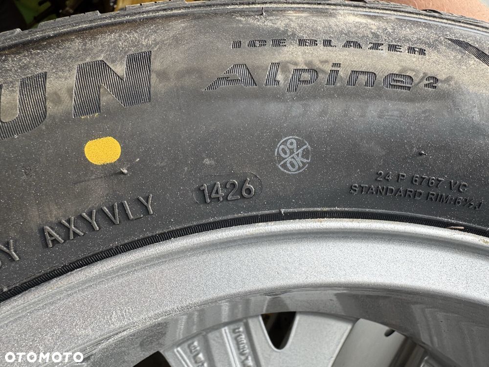 Nowe koła aluminiowe zimowe 5x108 6,5x16 et47 Peugeot Citroen Volvo - 5
