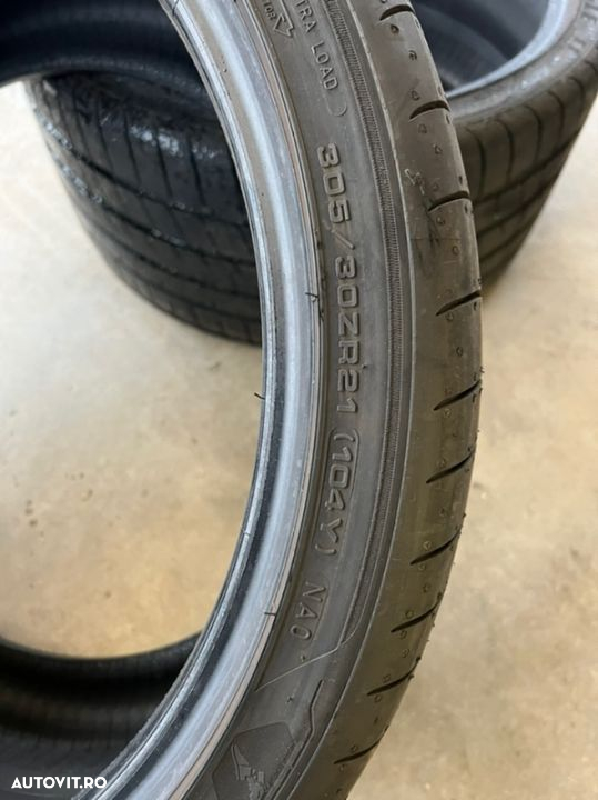 vând 2 anvelope 305/30/21 goodyear de vară ca noi - 6