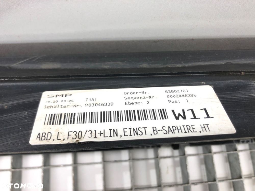 LISTWA PROGOWA LEWY  BMW 3 Touring (F31) 2012 - 2019 320 d 135 kW [184 KM] olej napędowy 2012 - - 8