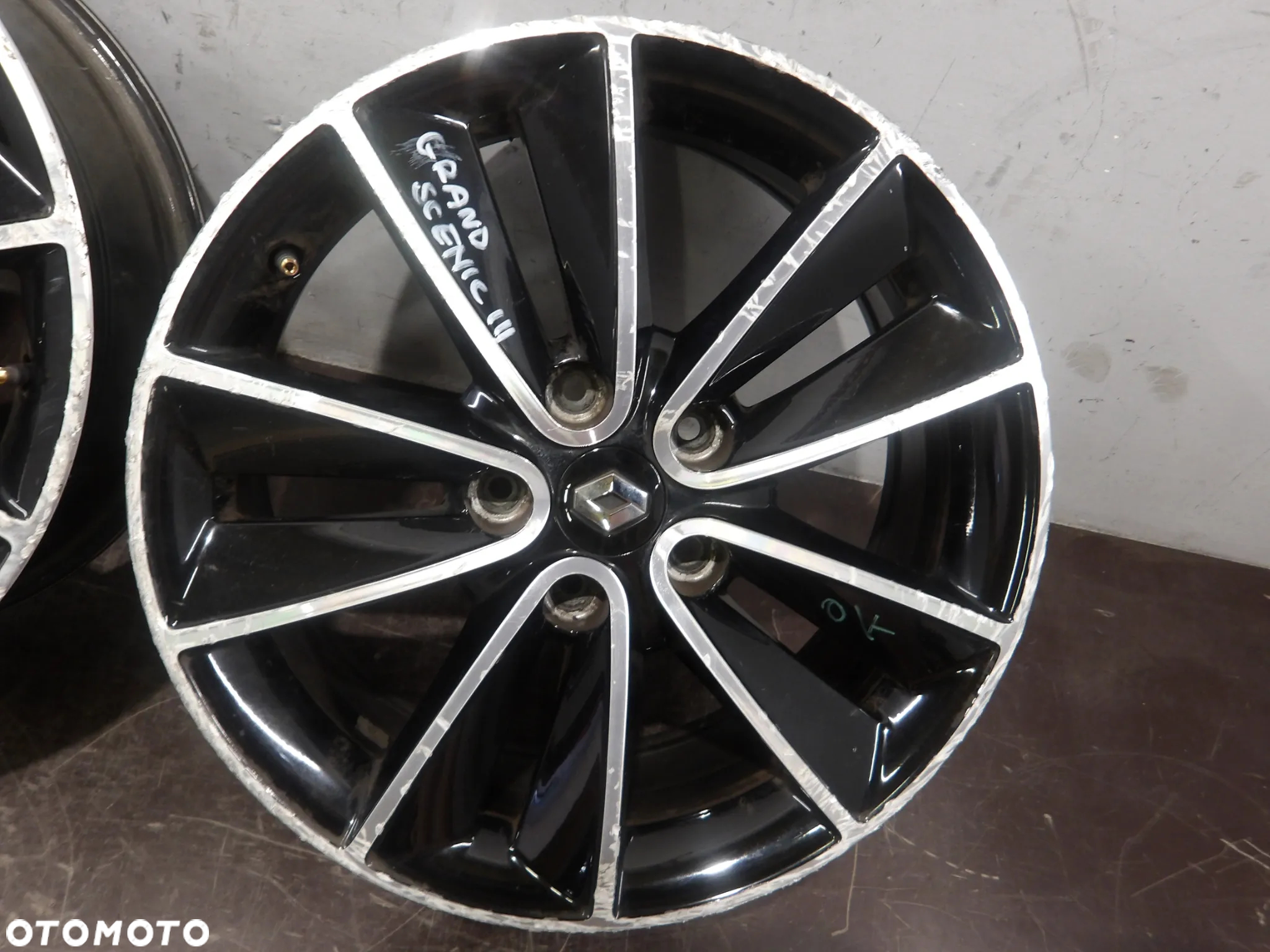 RENAULT GRAND SCENIC III 1.6 DCI FELGI ALUMINIOWE ALUFELGI 5X114.3 7J ET49 R17 - 5