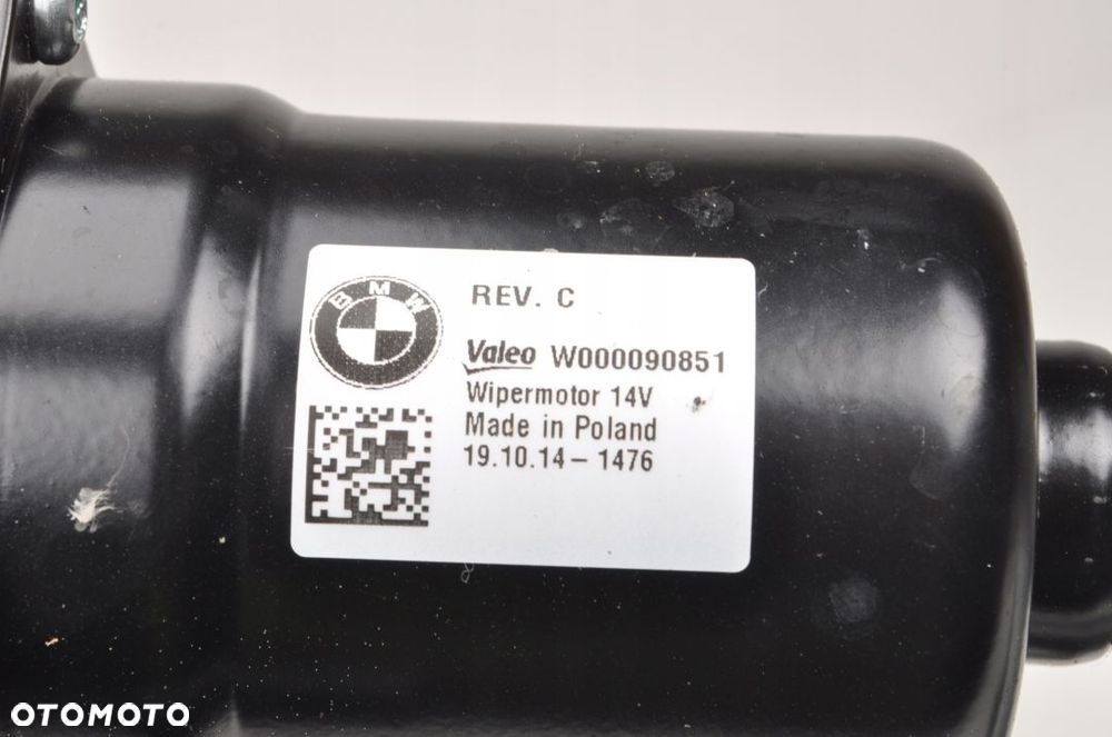 BMW G20 MECHANIZM WYCIERACZEK PRZÓD W000090818 UK - 10