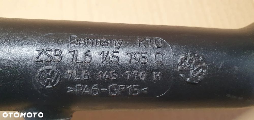 Przewód rura intercoolera VW Touareg 3.0 TDI 7L6145795Q 7L6145770M - 10