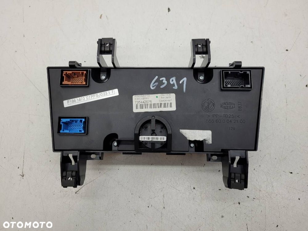 PANEL STEROWANIA NAWIEWU KLIMATYZACJI FIAT BRAVO II 735442075 - 11
