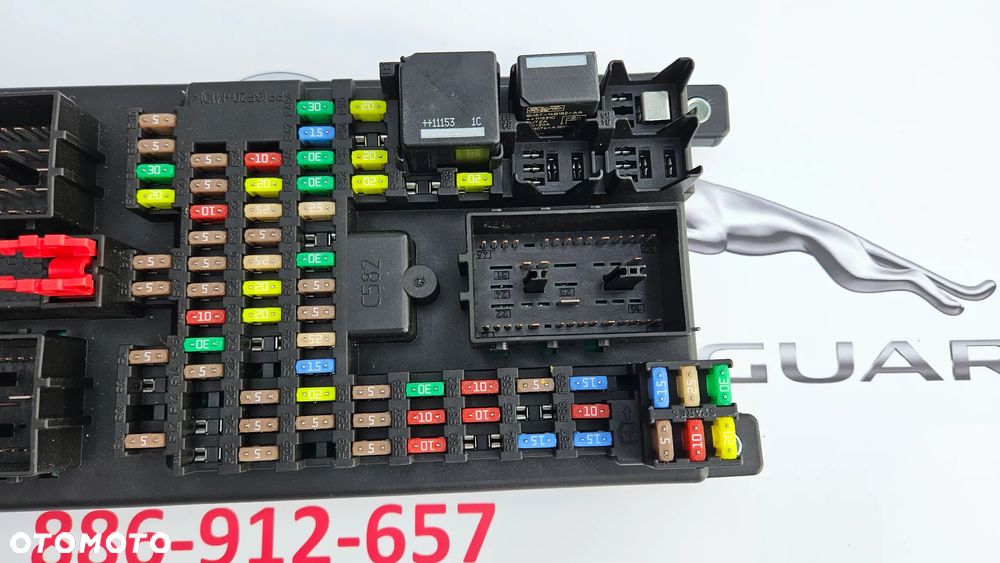 Jaguar XJ 351  Skrzynka bezpieczników BCM Moduł BSI BW93-14F041-AB - 4