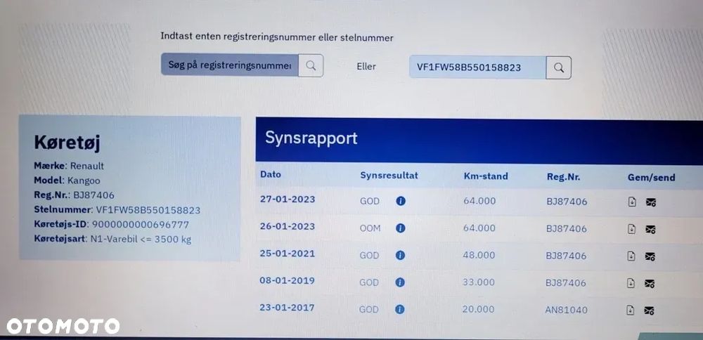 Renault Kangoo KLIMA TEMPOMAT TYLKO 72tyś PRZEBIEGU!! FV23% - 40