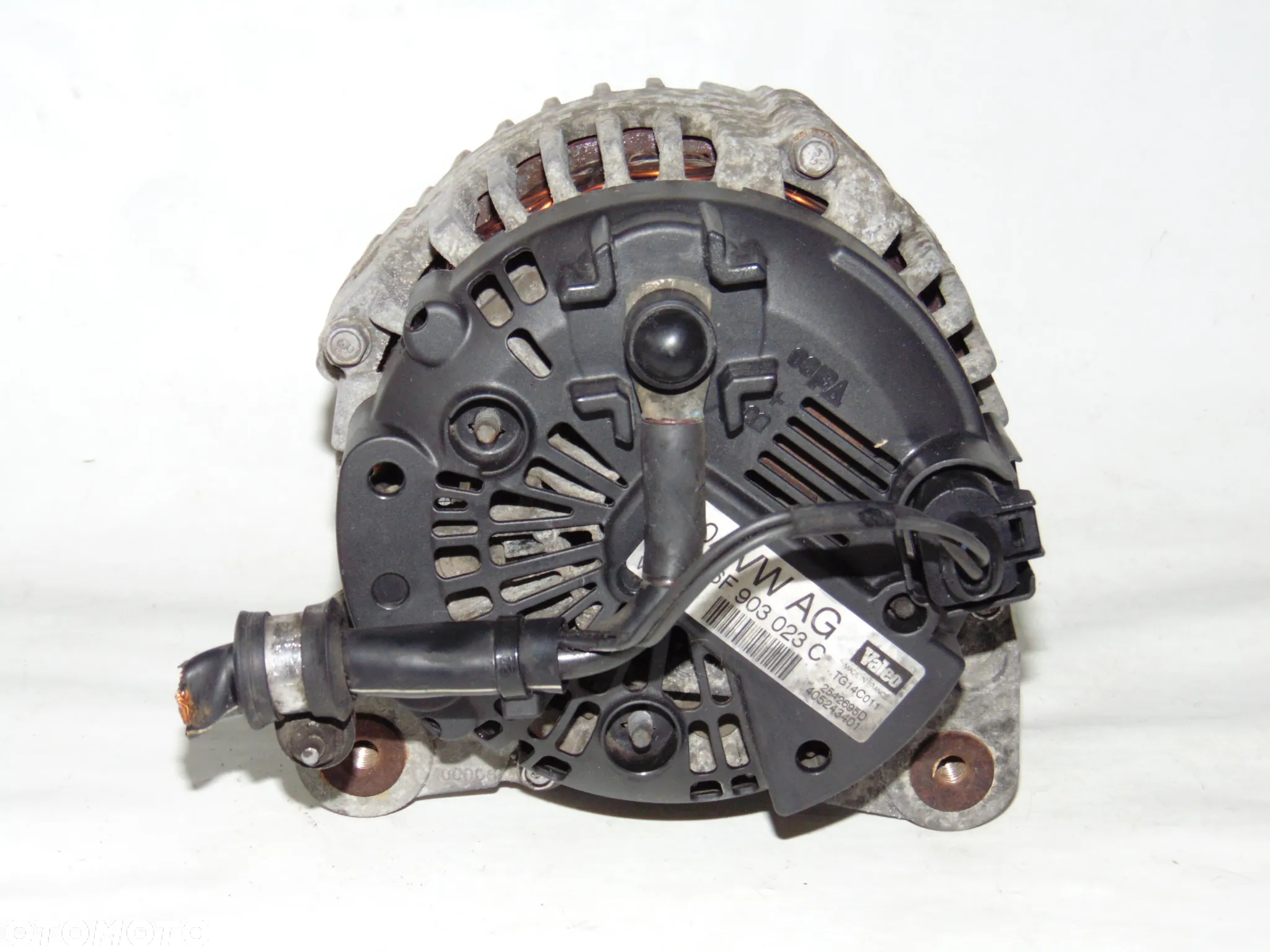 ORYGINAŁ alternator 06F903023C 140A Audi A4 B6 Skoda Superb Octavia 2 II VW Volkswagen Golf 5 V 6 VI Plus Passat B6 Touran Sharan Seat Alhambra diesel 1.9 2.0 TDI - 6