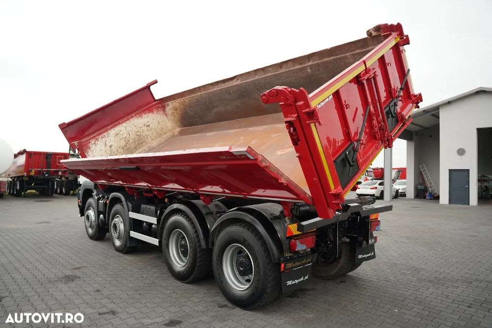 MAN TGS 35.400 / 8X4 / BASCULATOR CU 2 LATE / HIDRODECKER / MEILLER / AUTOMAT - 9