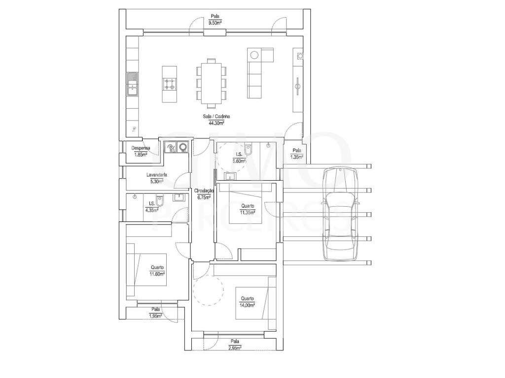 Terreno para Moradia T3 NOVA - Grande imagem: 5/5