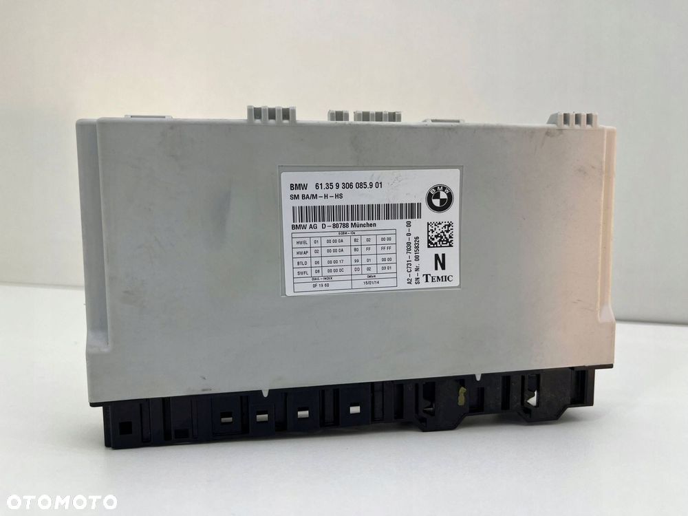 BMW F32 F33 MODUŁ STEROWNIK FOTELA 9306085