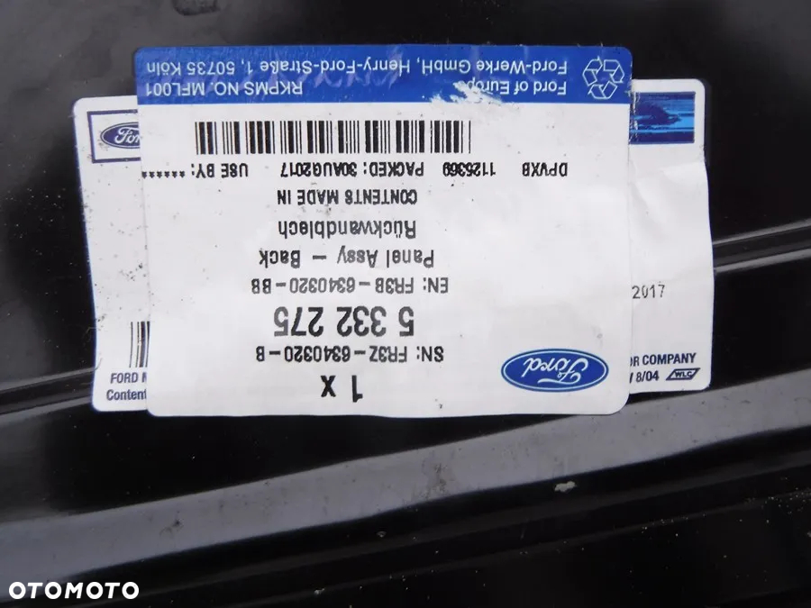FORD MUSTANG 15R- PAS TYŁ NOWY ORYGINAŁ KOL - 2