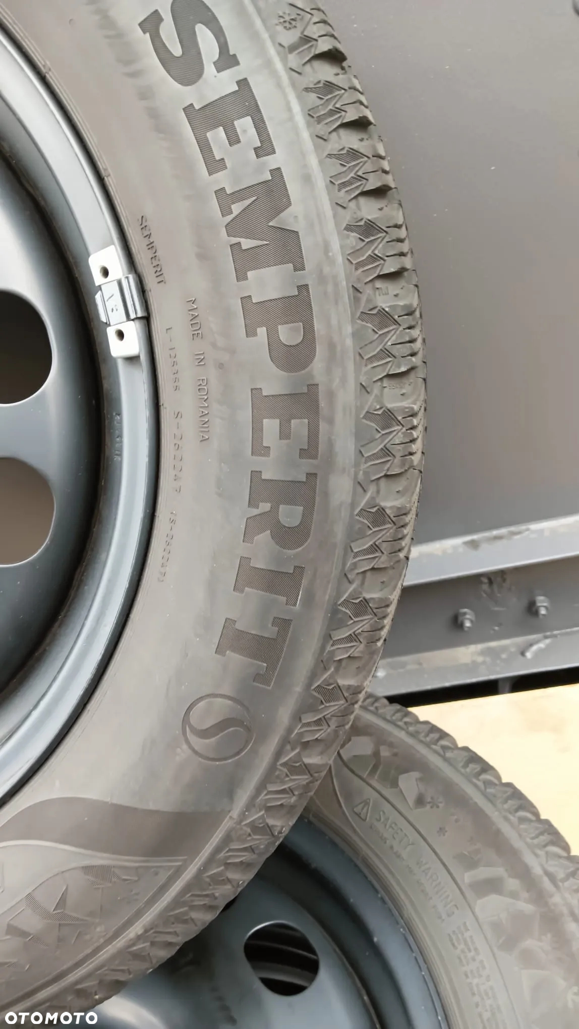 Koła stalowe opony zimowe Semperit 205/60 R16 2021 ET45 VW Skoda Seat - 3
