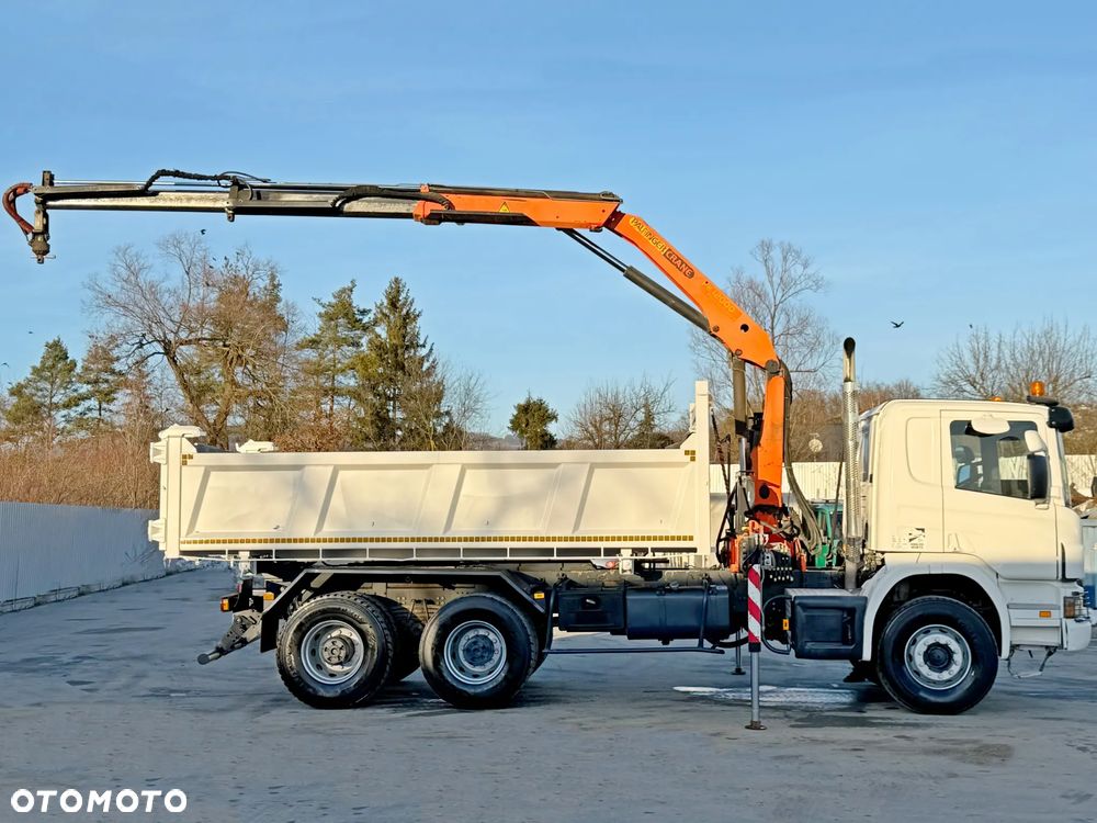Scania P 380 * WYWROTKA 5,10 m + PALFINGER PK 12000 * 6x4 - 5