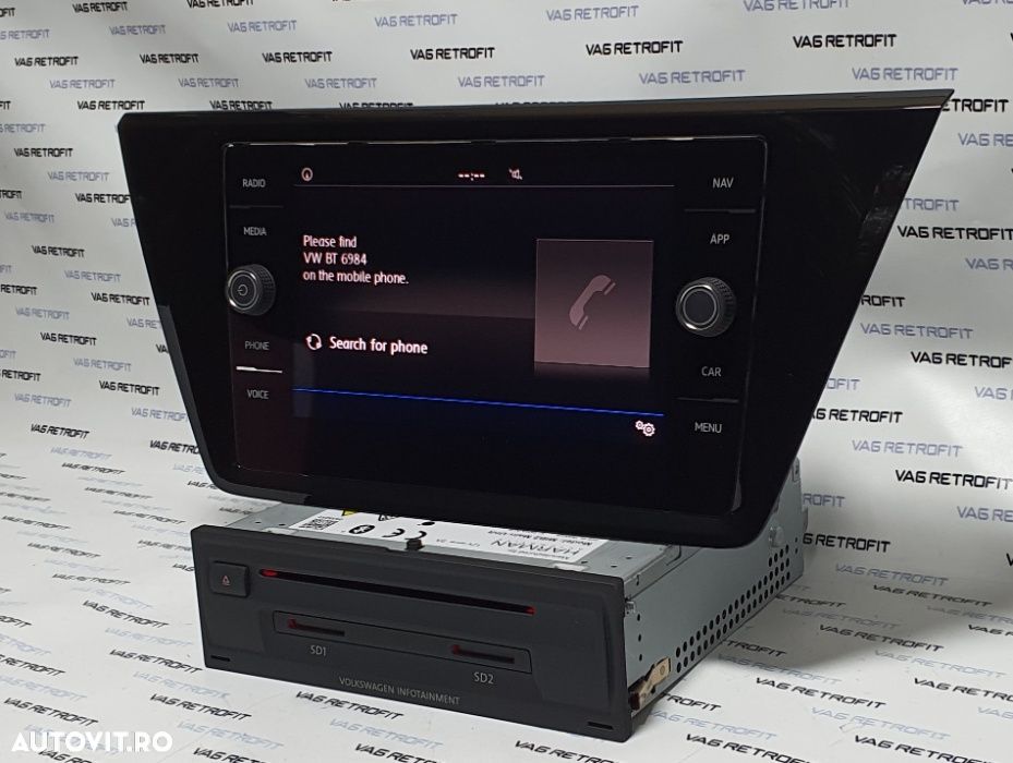 Navigatie Originala VW Tiguan 2 AD1 Touran MIB2 MIB 2 Discover Media - 8