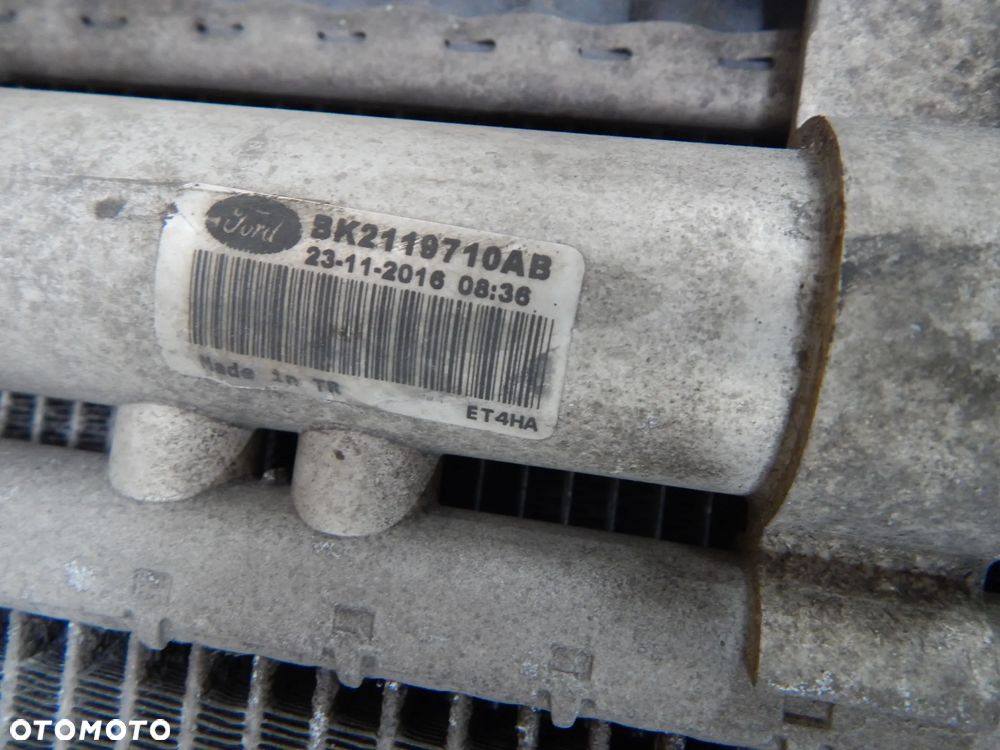 Chłodnica wody klimatyzacji waitrak wentylator 2.0 2.2 Tdci Ford TRANSIT MK8 VII custom 12-19  Łuków części - 4