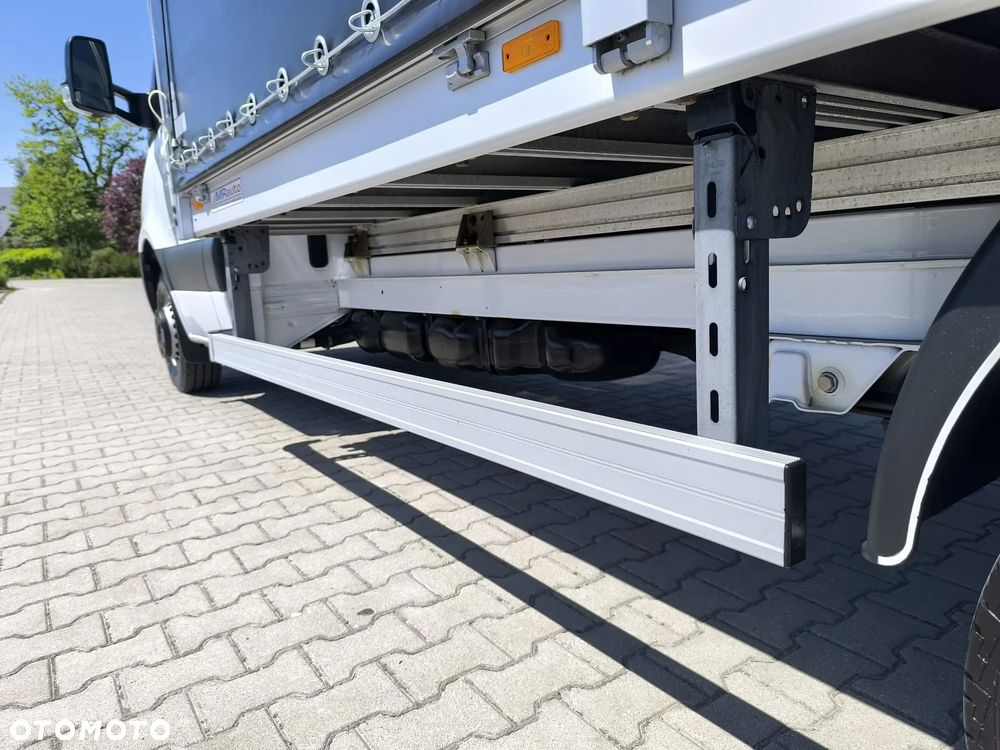 Mercedes-Benz Sprinter 519,190KM, Winda + Plandeka 8 Palet, Firana, Salon Polska! - 35