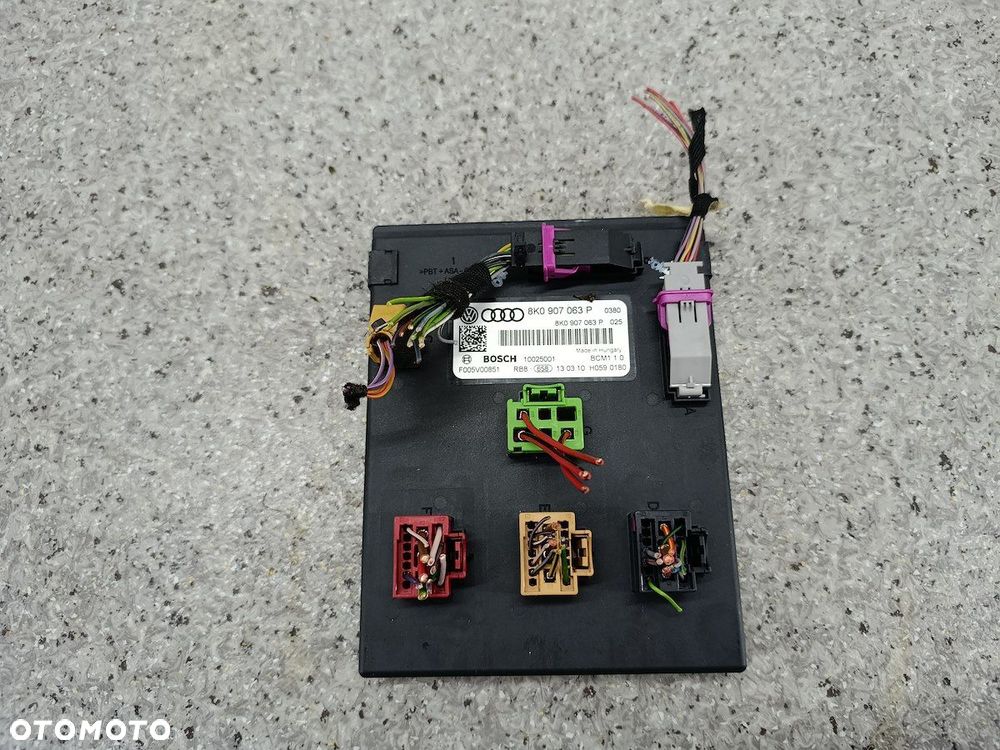 MODUŁ BCM AUDI Q5 I 8K0907063P F005V00851  BOSCH 3.2 FSI - 2