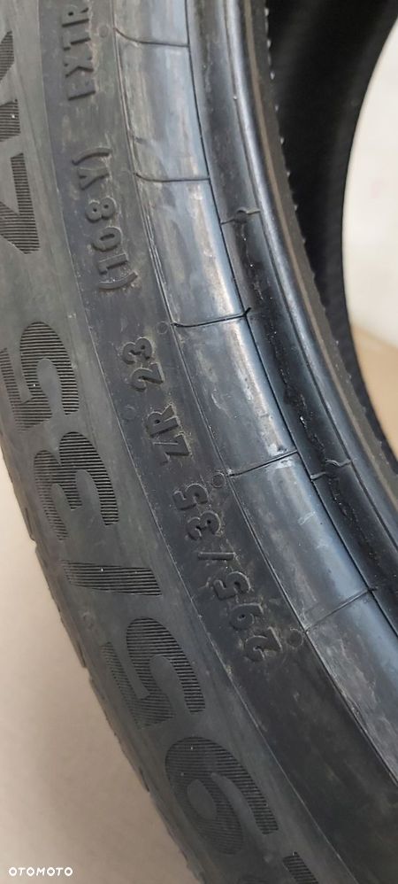 opona lato continental 295/35 r23 2023 rok 7mm - 8