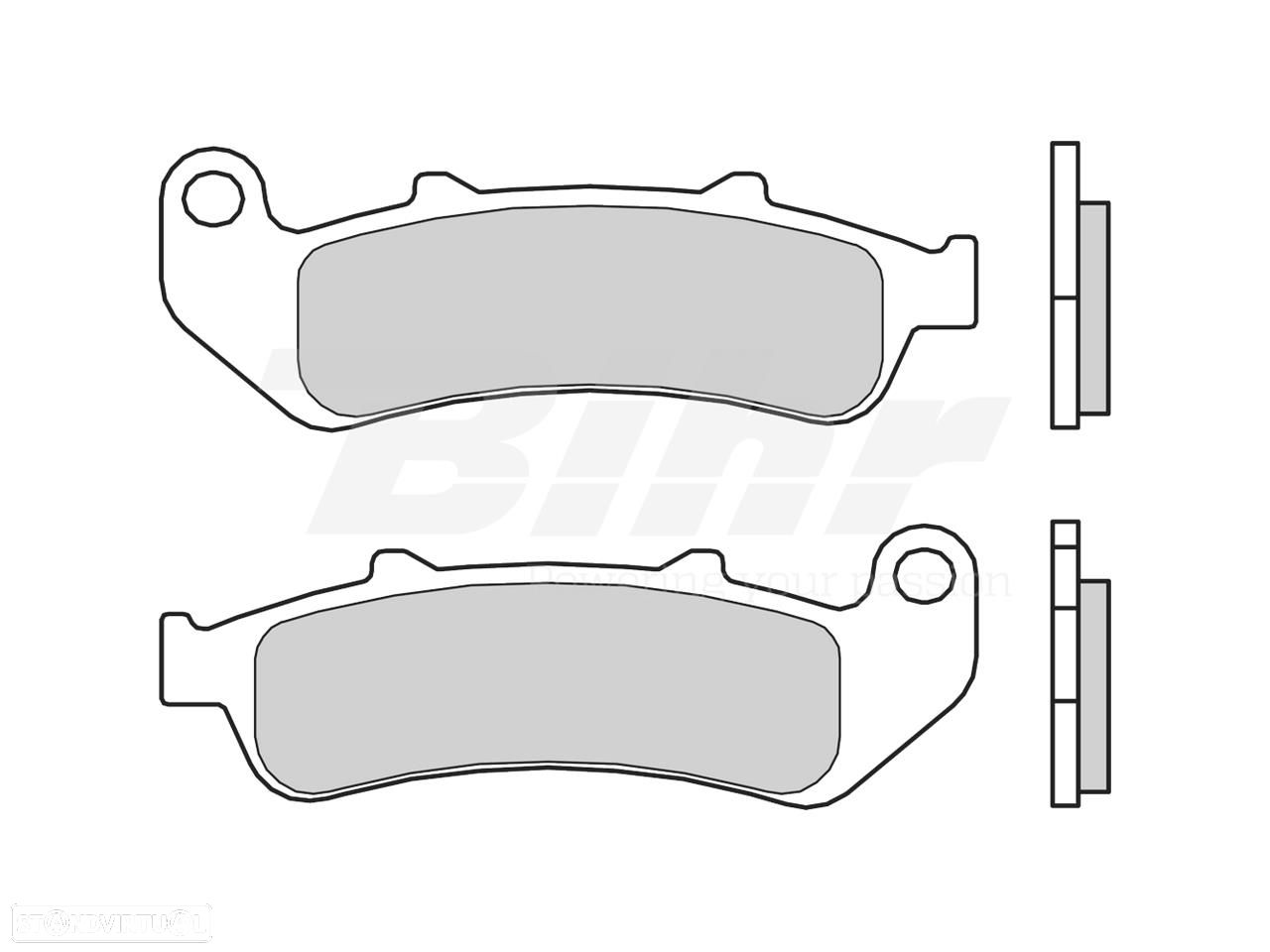 07ho3907 - pastilhas de travão orgânicas brembo 07ho3907 - 1