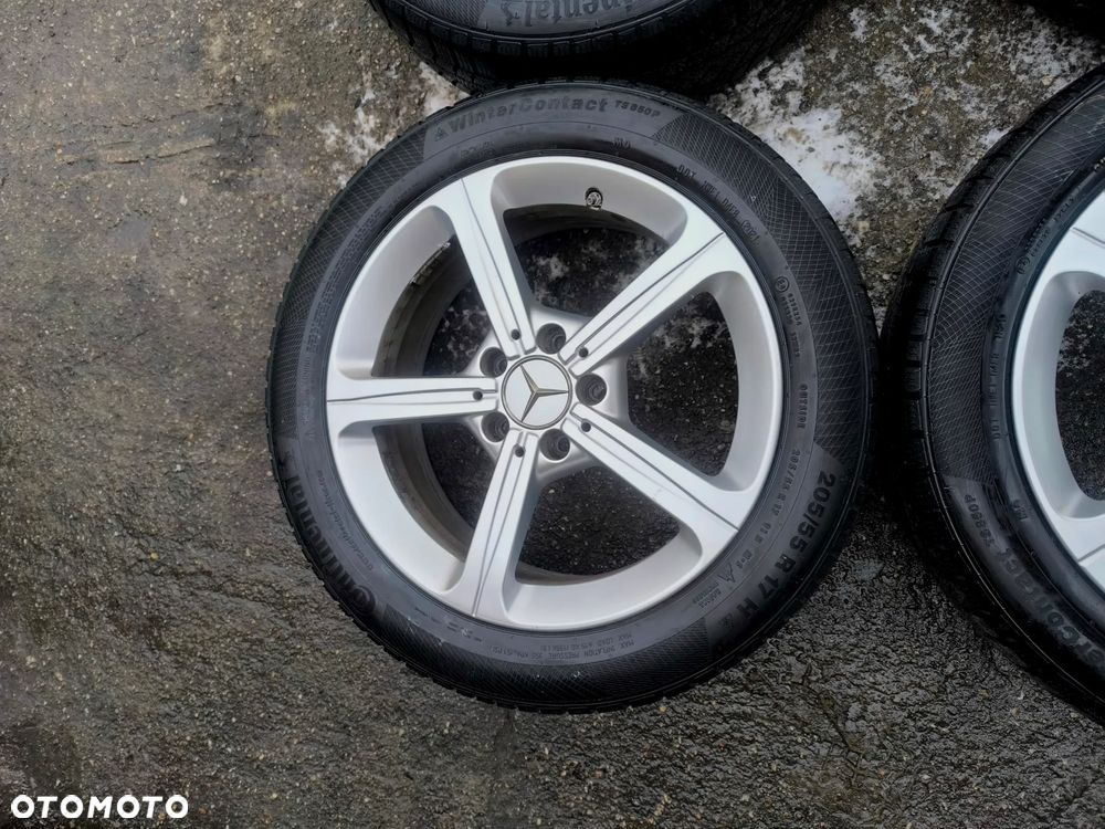 5x112 Felgi Aluminiowe Alufelgi 17 Mercedes Koła Zimowe Zima A KLASA W177 W176 B W246 W247 C W204 CLA W117 W118 GLB X247 GLA H247 MARCO POLO W447 V VITO W639 Legnica ALU-RAD 7mm 205/55 TPMS - 6