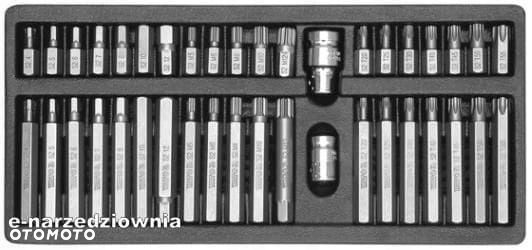 ZESTAW KLUCZY NASADOWYCH KLUCZE NASADOWE 95  YATO - 8