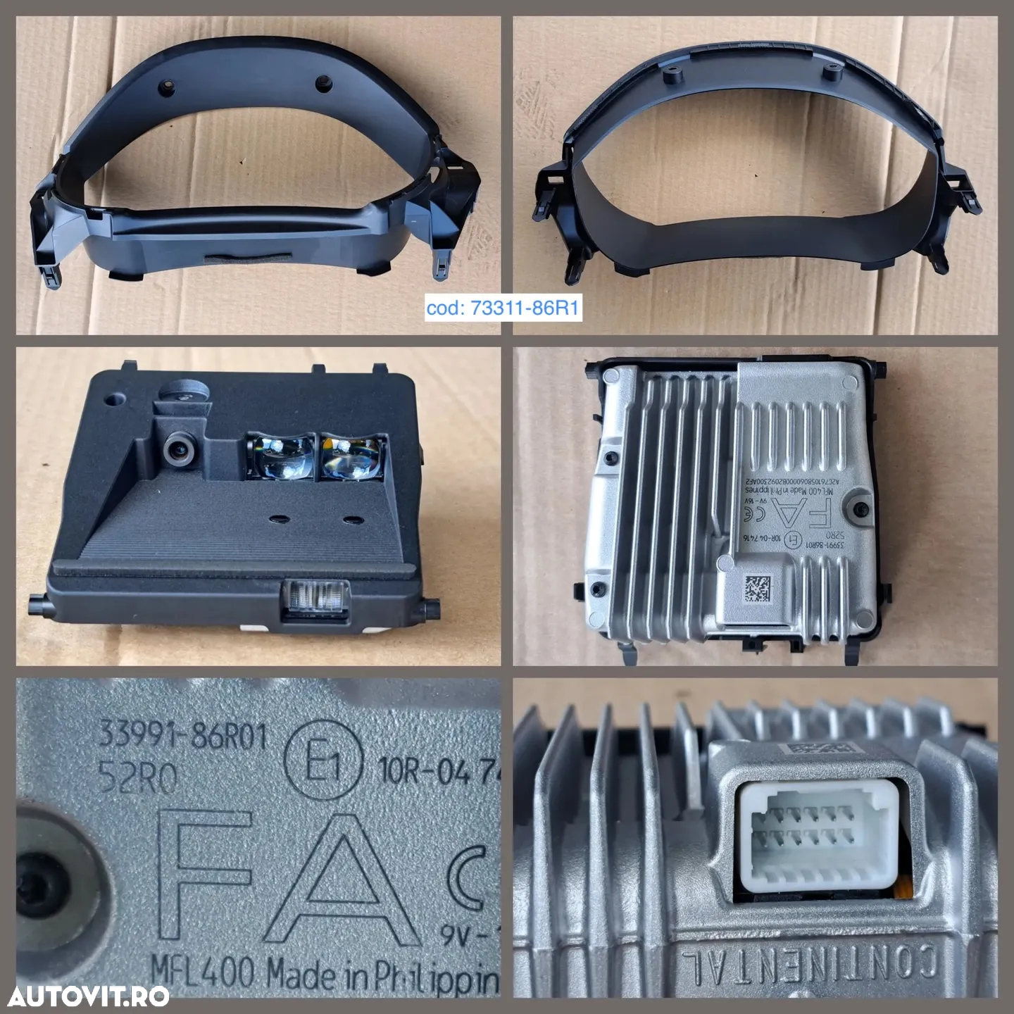 Suzuki Vitara LY ceasuri bord navigatie panou clima spira volan maneta lumini stergatoare panou butoane geamuri electrice incalzire scaune camera parbriz - 9