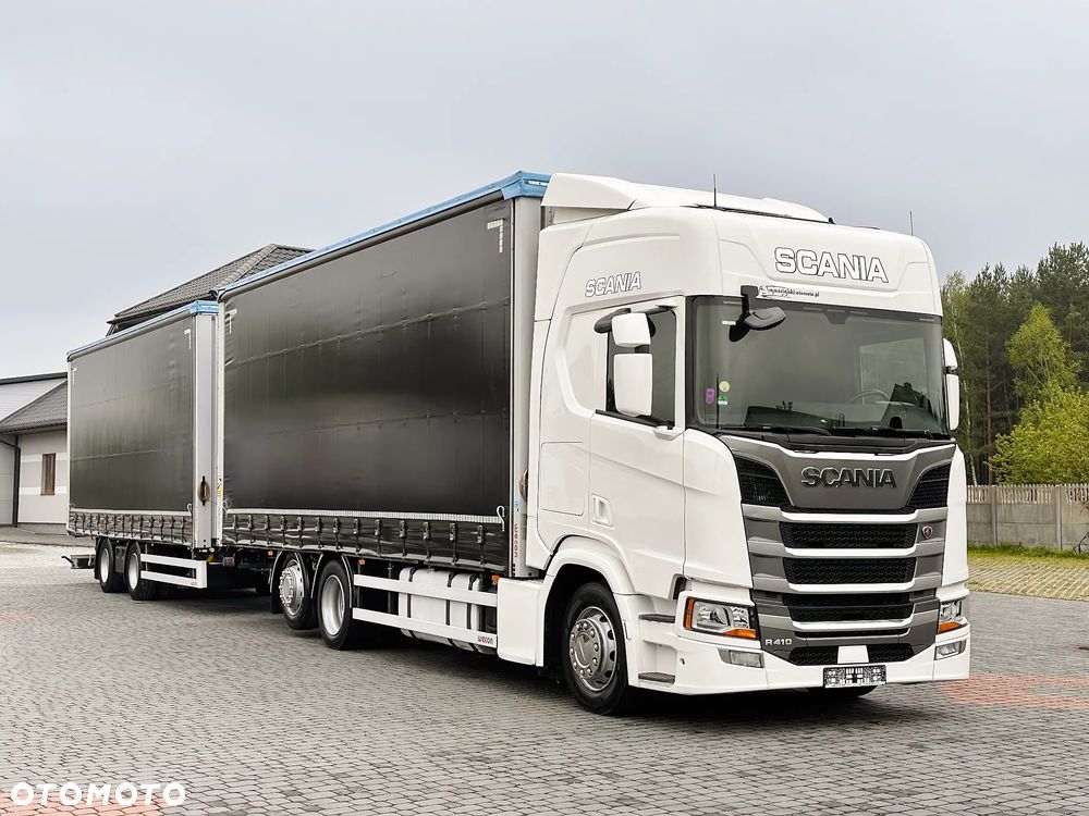 Scania R410 NEXT GEN 6X2 TANDEM ZESTAW WECON 7.7m - 7.7m - 2