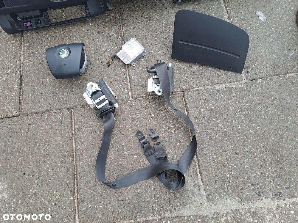 Skoda Fabia II Roomster  poduszki pasy sensor komplet - 2