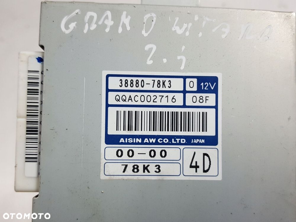 SUZUKI GRAND VITARA II LIFT 08-14r 2.4 B MODUŁ STEROWNIK SKRZYNI BIEGÓW - 2