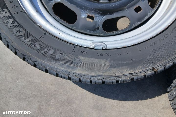 Jante aliaj cu anvelope 18 - set 357601025A 185/60 R14 ET38 6JX14H2 3 - 4