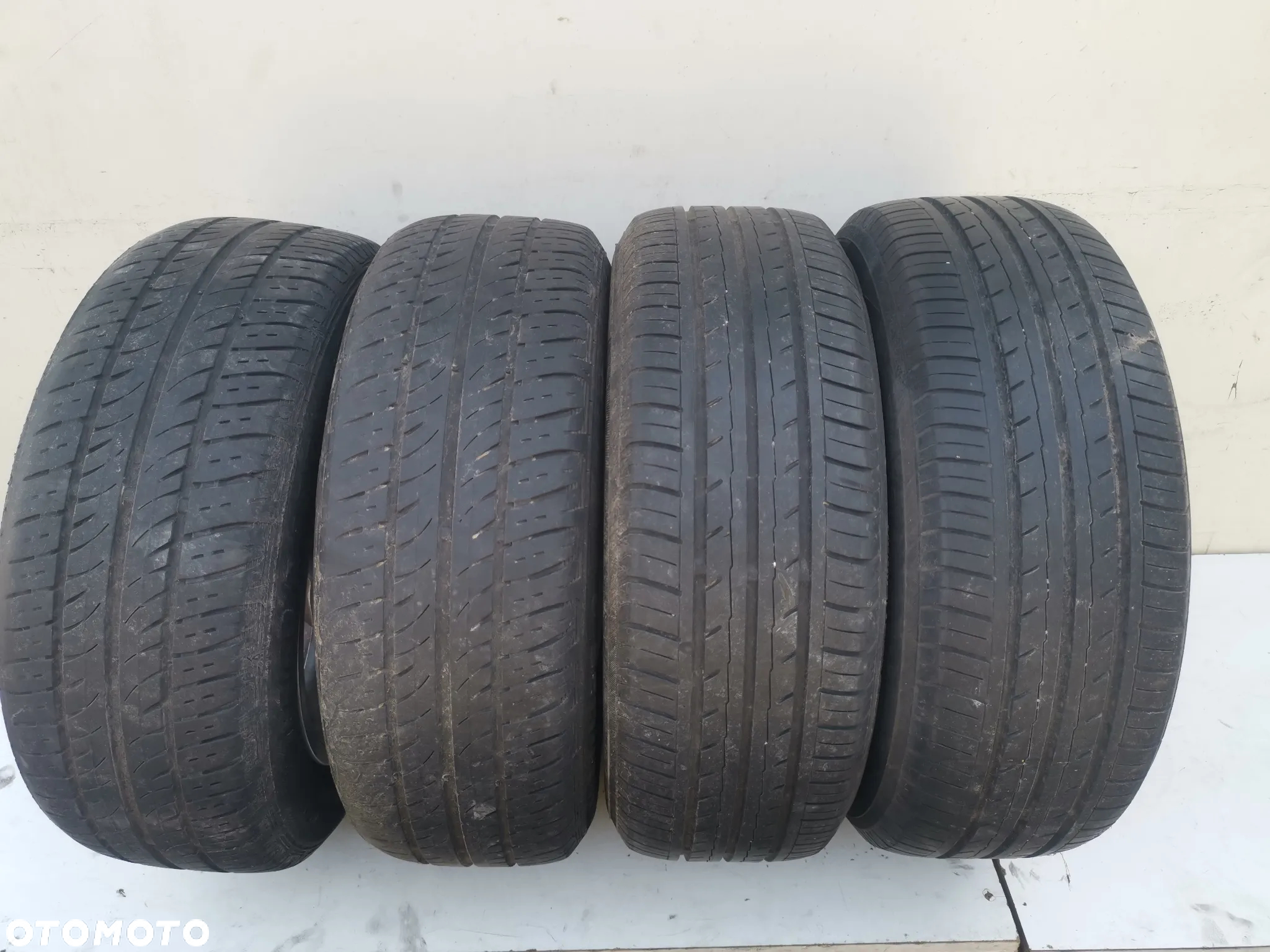 KOŁA ALUFELGI VW SKODA SEAT AUDI R14 5x100 ET 38 6Jx Otwór  Centrujący 68 mm OPONY LETNIE 185/60 R14 - 14