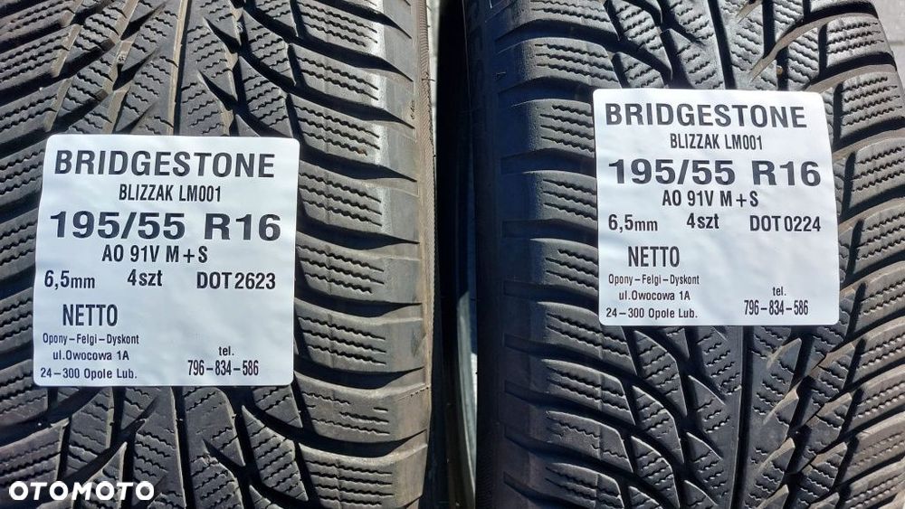 Opony Bridgestone 195 55 R16 - 2