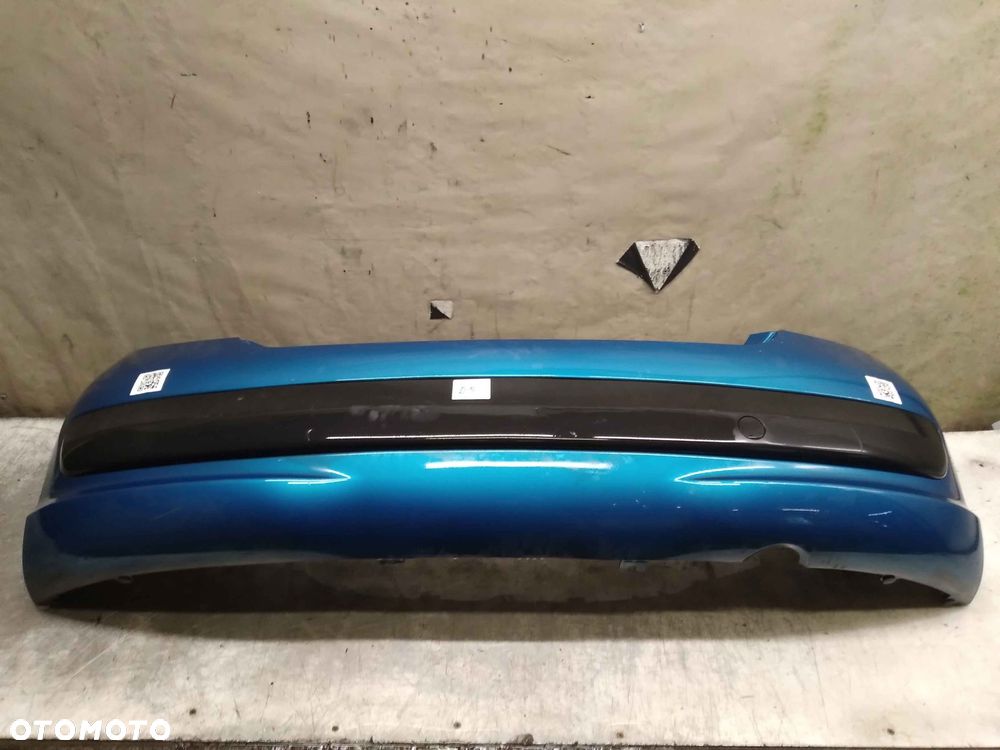 ^ ZDERZAK TYŁ TYLNY PEUGEOT 207 KMU NIEBIESKI - 1