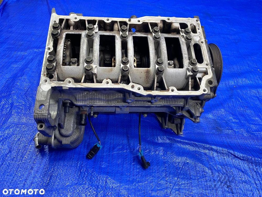 BLOK DÓŁ SILNIKA WAŁ KORBOWODY KORBY TŁOKI KOMPLET OPEL ASTRA J ; INSIGNIA A 2.0 TURBO 220KM A20NHT ; ORYGINAŁ - 12