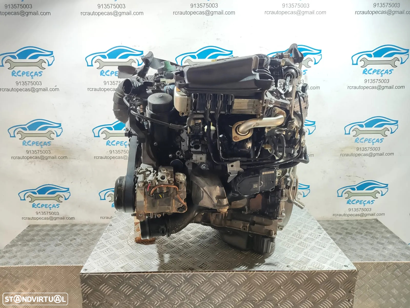Motor Completo Mercedes Benz Class C W204 2.1 CDI 16v 170cv 651911 651.911 651 911 - 2