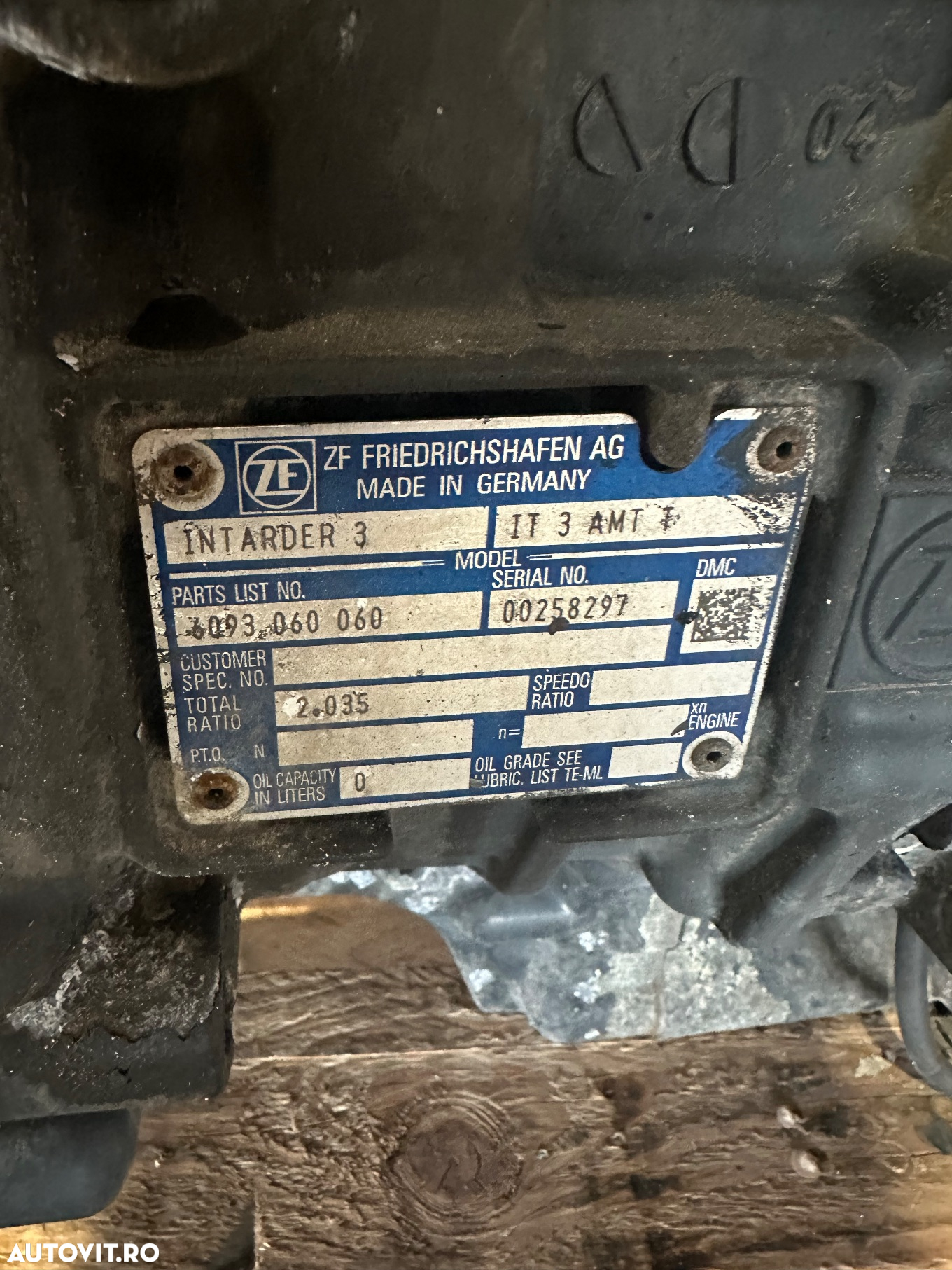 Cutie de viteze automata iveco 12as2331td 5801960671 - 6