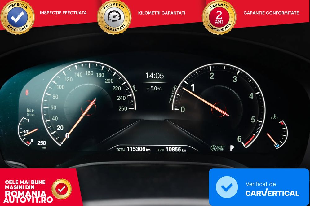 BMW Seria 5 520d xDrive AT - 13