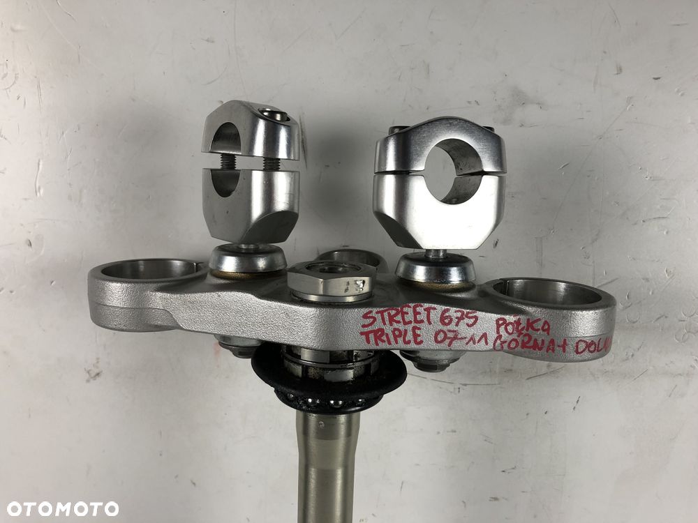 Triumph Street Triple 675 07-11 półka dolna + górna komplet - 2