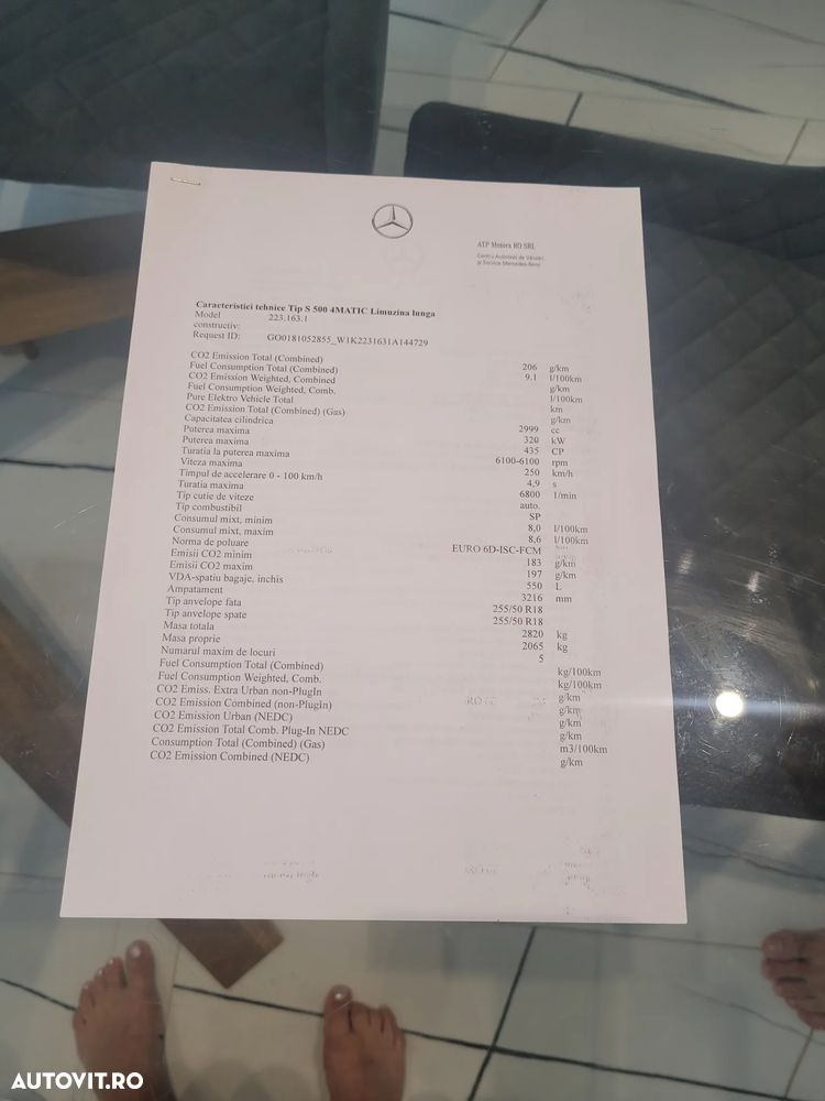 Mercedes-Benz S 500 4MATIC Long MHEV - 22