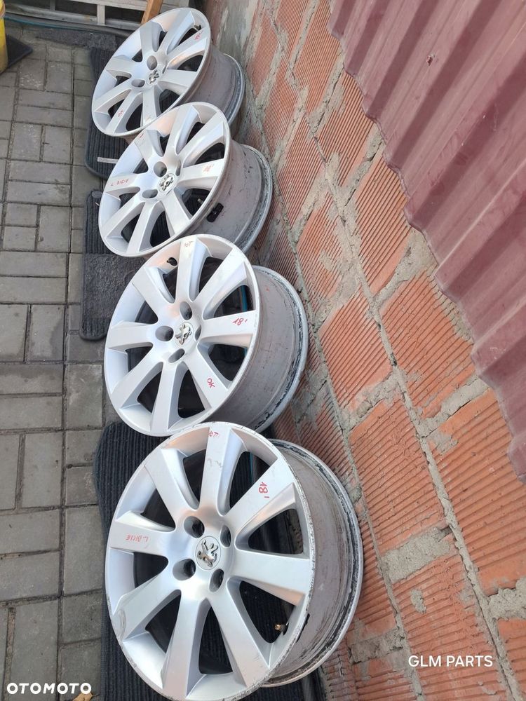 peugeot 5008 felgi aluminiowe 18" 4x108 et29 7j 9675496577 - 14