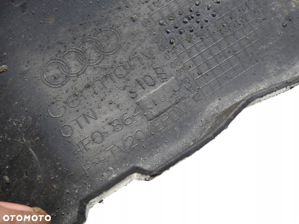 OSŁONA MAGLOWNICY PRAWA AUDI A6 C6 2.0 TFSI 4F0864310B - 5