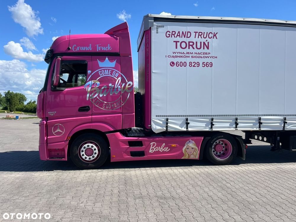 Mercedes-Benz Wynajem MERCEDES ACTROS LOW DECK - 4